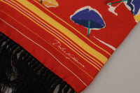 Thumbnail for Elegant Multicolor Silk Men's Scarf