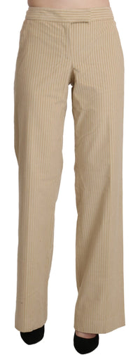 Thumbnail for Chic Beige High-Waist Wide Leg Pants
