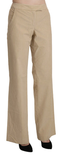 Thumbnail for Chic Beige High-Waist Wide Leg Pants