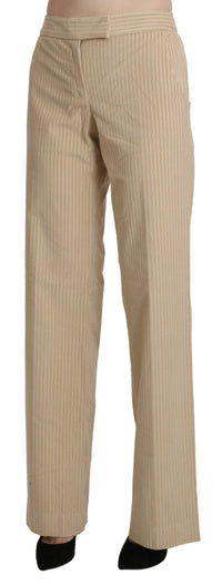 Thumbnail for Chic Beige High-Waist Wide Leg Pants