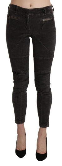 Thumbnail for Chic Brown Capri Cropped Pants
