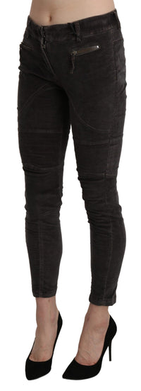 Thumbnail for Chic Brown Capri Cropped Pants