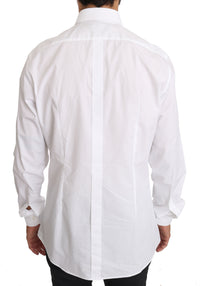 Thumbnail for Elegant Slim Fit Dress Shirt in Pure White