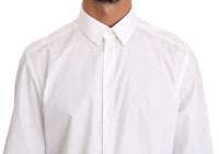 Thumbnail for Elegant Slim Fit Dress Shirt in Pure White