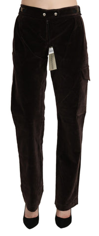 Thumbnail for Chic High Waist Cargo Pants in Sophisticated Brown