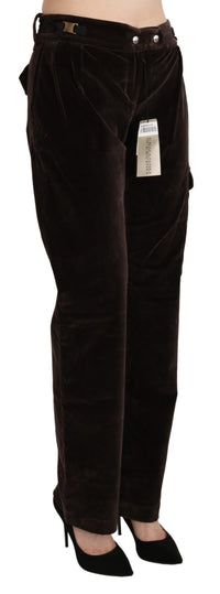 Thumbnail for Chic High Waist Cargo Pants in Sophisticated Brown