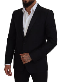 Thumbnail for Elegant Martini Black Formal Blazer