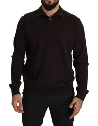 Thumbnail for Elegant Cashmere Zippered Pullover Sweater