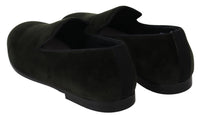 Thumbnail for Green Velvet Slip On Mens Loafers Shoes