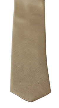 Thumbnail for Elegant Light Brown Silk Tie