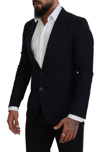 Thumbnail for Elegant Black Single-Breasted Blazer