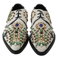 Thumbnail for Elegant White Suede Dress Flats with Crystals