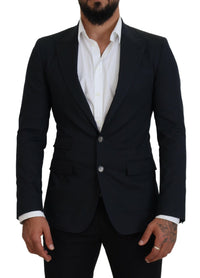 Thumbnail for Blue Cotton Formal Taormina Blazer