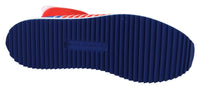 Thumbnail for Blue Red Sorrento Logo Sneakers Socks Shoes