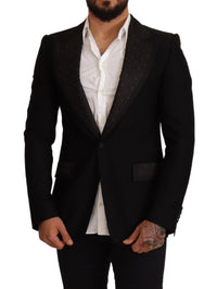 Thumbnail for Elegant Slim Fit Black Blazer Jacket