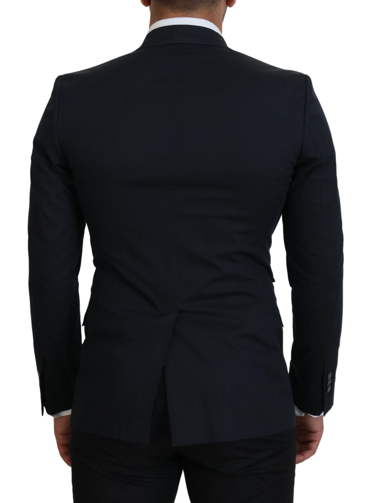 Blue Cotton Formal Taormina Blazer