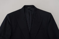 Thumbnail for Blue Cotton Formal Taormina Blazer