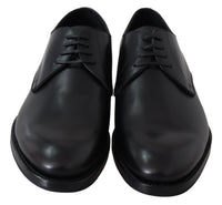 Thumbnail for Black Leather SARTORIA Men's Shoes