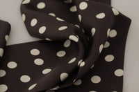 Thumbnail for Brown White Polka Dots Shawl Warm Neck Wrap Scarf