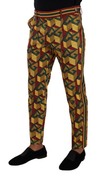 Thumbnail for Elegant Multicolor Tapered Pants for Men