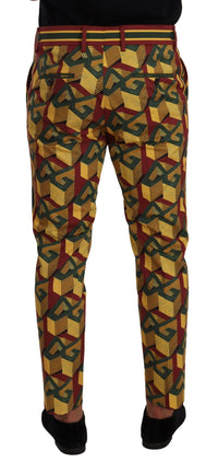 Thumbnail for Elegant Multicolor Tapered Pants for Men