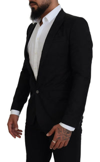 Thumbnail for Elegant Martini Style Black Formal Blazer