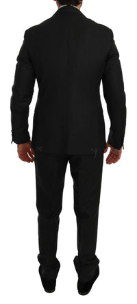 Thumbnail for Elegant Black Crystal-Embellished Two-Piece Suit