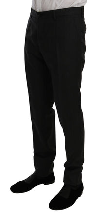 Thumbnail for Elegant Black Crystal-Embellished Two-Piece Suit