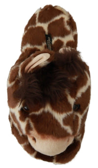 Thumbnail for Elegant Giraffe Pattern Slides for Sophisticated Comfort