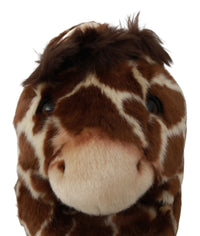 Thumbnail for Elegant Giraffe Pattern Slides for Sophisticated Comfort