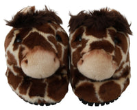 Thumbnail for Elegant Giraffe Pattern Slides for Sophisticated Comfort