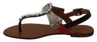 Thumbnail for Elegant Strappy Sandals with Exotic Charm