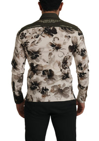 Thumbnail for Floral Print Casual Cotton Shirt