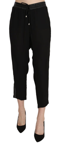 Thumbnail for Chic High Waist Cropped Pants in Elegant Black