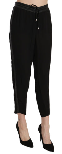 Thumbnail for Chic High Waist Cropped Pants in Elegant Black