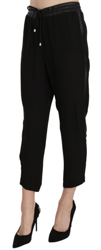 Thumbnail for Chic High Waist Cropped Pants in Elegant Black