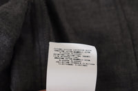Thumbnail for Sleek Gray Cotton Casual Button Front Shirt