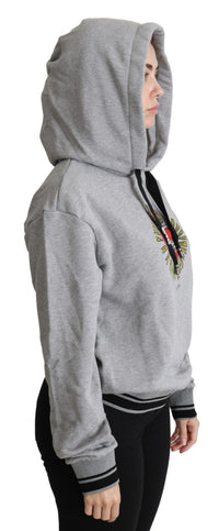 Thumbnail for Exclusive Hooded Gray Cotton Sweater