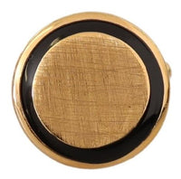 Thumbnail for Elegant Gold-Plated Round Cufflinks