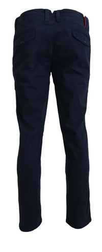 Thumbnail for Elegant Sapphire Dress Pants for Men