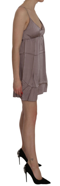 Thumbnail for Elegant Spaghetti Strap Silk Mini Dress