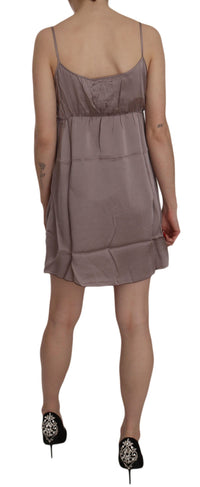 Thumbnail for Elegant Spaghetti Strap Silk Mini Dress