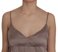 Thumbnail for Elegant Spaghetti Strap Silk Mini Dress