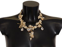 Thumbnail for Elegant Sicily Floral Bug Statement Necklace