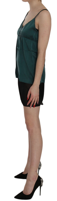 Thumbnail for Elegant Spaghetti Strap Silk Mini Dress