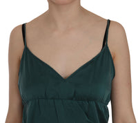 Thumbnail for Elegant Spaghetti Strap Silk Mini Dress