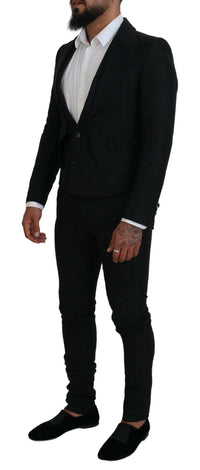 Thumbnail for Elegant Black Martini Suit for the Modern Man