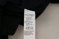 Thumbnail for Elegant Black Logo Wool Sweater