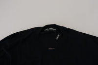 Thumbnail for Black Virgin Wool Crewneck Pullover  Sweater