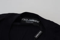 Thumbnail for Black Virgin Wool Crewneck Pullover  Sweater